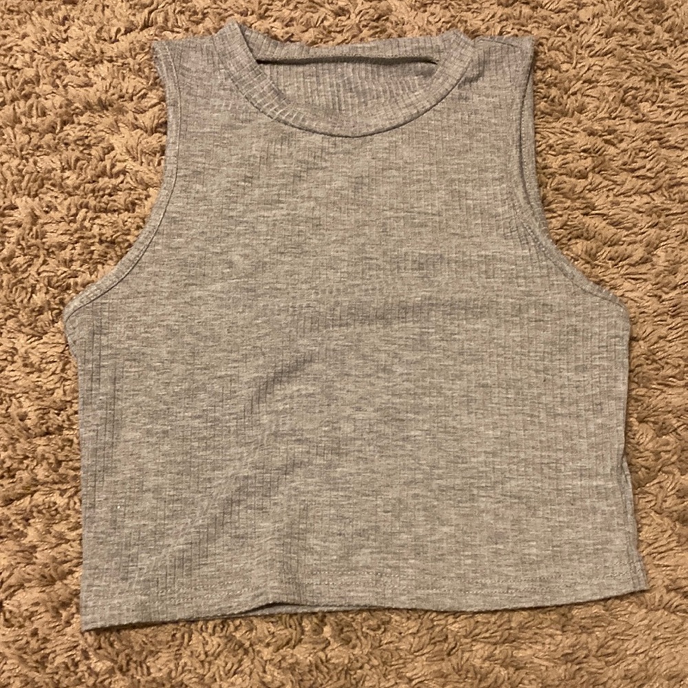 Ribbed tank top